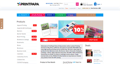 Desktop Screenshot of printpapa.com