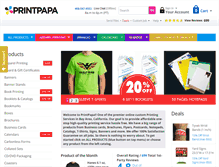Tablet Screenshot of printpapa.com