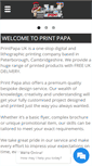 Mobile Screenshot of printpapa.co.uk